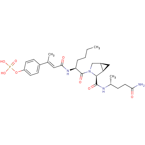 Chemical structure of BindingDB Monomer ID 50343642