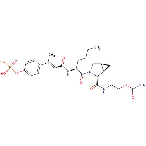 Chemical structure of BindingDB Monomer ID 50343643