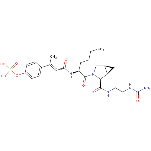 Chemical structure of BindingDB Monomer ID 50343644