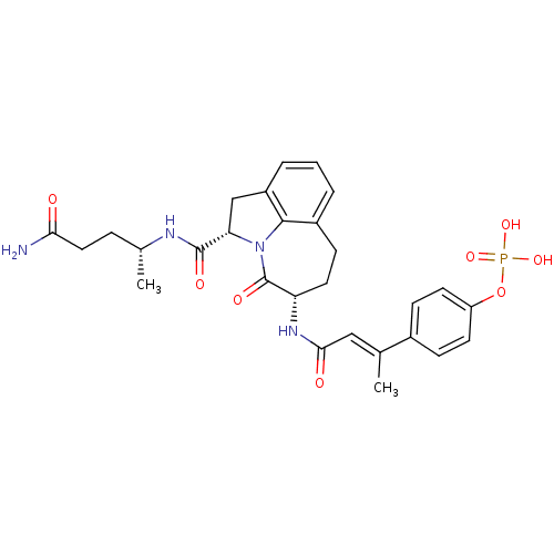 Chemical structure of BindingDB Monomer ID 50343645