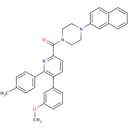 Chemical structure of BindingDB Monomer ID 50343694