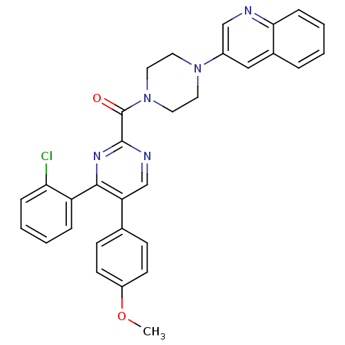Chemical structure of BindingDB Monomer ID 50343707