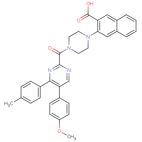 Chemical structure of BindingDB Monomer ID 50343718