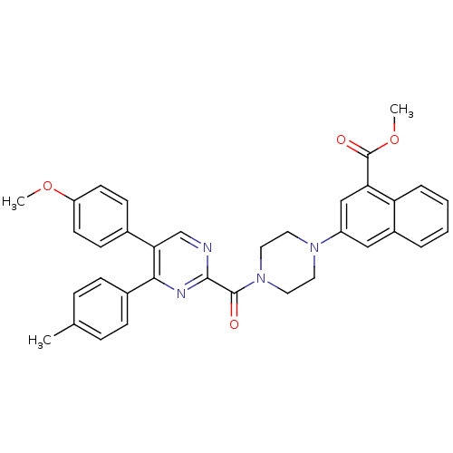 Chemical structure of BindingDB Monomer ID 50343719