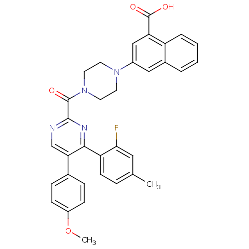 Chemical structure of BindingDB Monomer ID 50343721