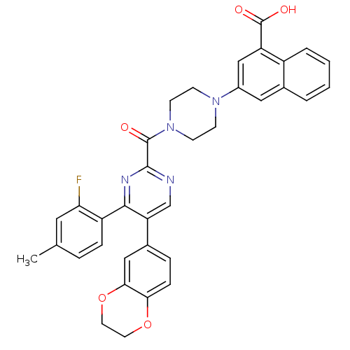 Chemical structure of BindingDB Monomer ID 50343722