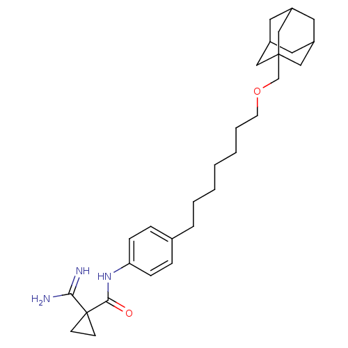 Chemical structure of BindingDB Monomer ID 50343820