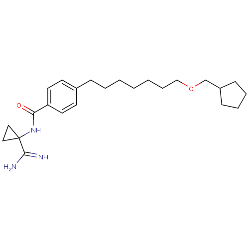 Chemical structure of BindingDB Monomer ID 50343824