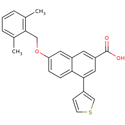 Chemical structure of BindingDB Monomer ID 50343876
