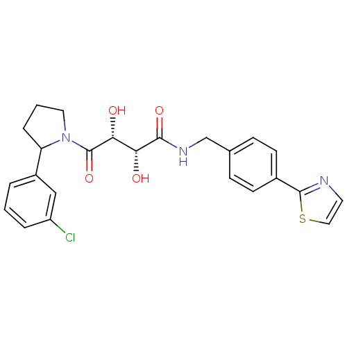Chemical structure of BindingDB Monomer ID 50343956