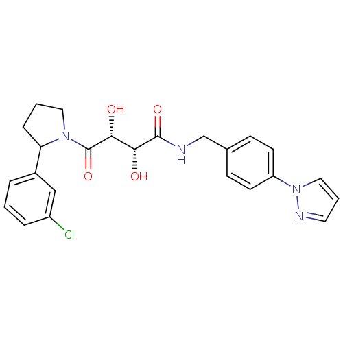 Chemical structure of BindingDB Monomer ID 50343959