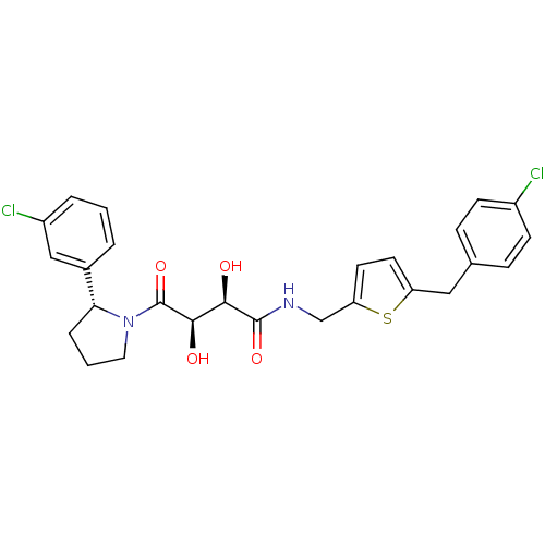Chemical structure of BindingDB Monomer ID 50343962