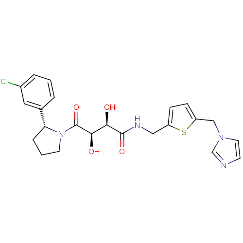 Chemical structure of BindingDB Monomer ID 50343965
