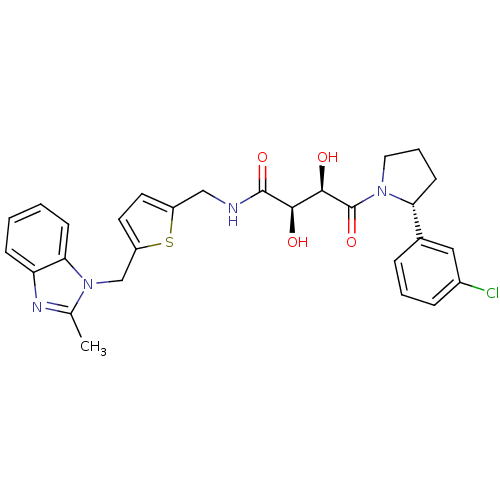 Chemical structure of BindingDB Monomer ID 50343966