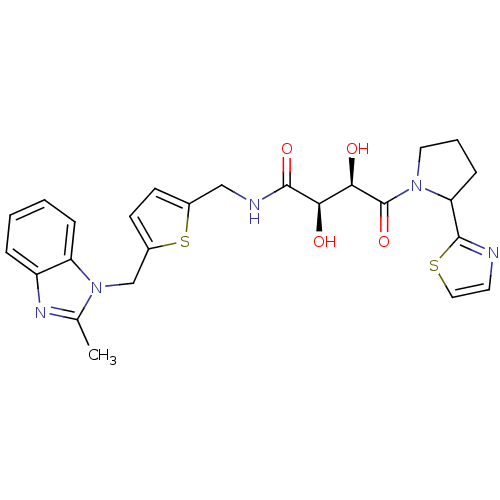Chemical structure of BindingDB Monomer ID 50343974