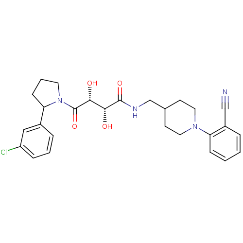 Chemical structure of BindingDB Monomer ID 50343982