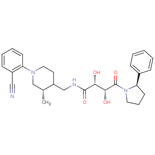 Chemical structure of BindingDB Monomer ID 50343984