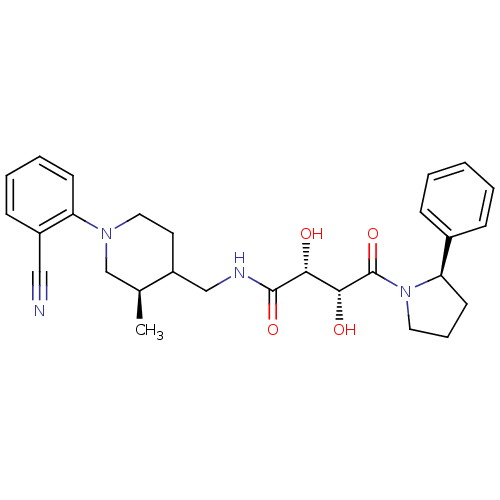 Chemical structure of BindingDB Monomer ID 50343985