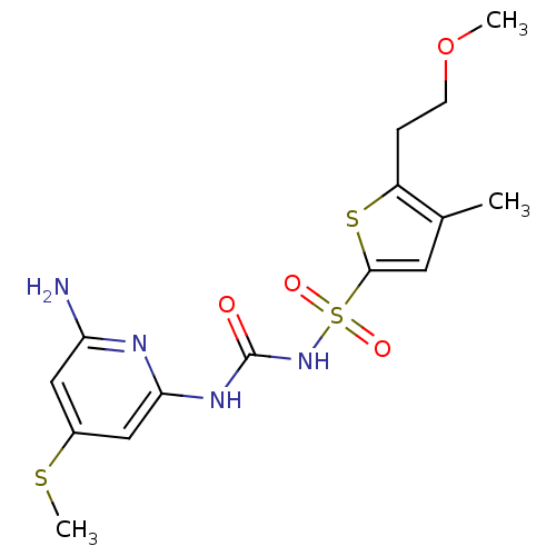 Chemical structure of BindingDB Monomer ID 50344574