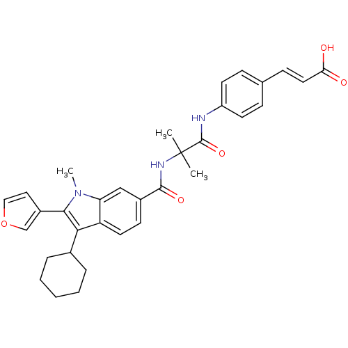 Chemical structure of BindingDB Monomer ID 50344584