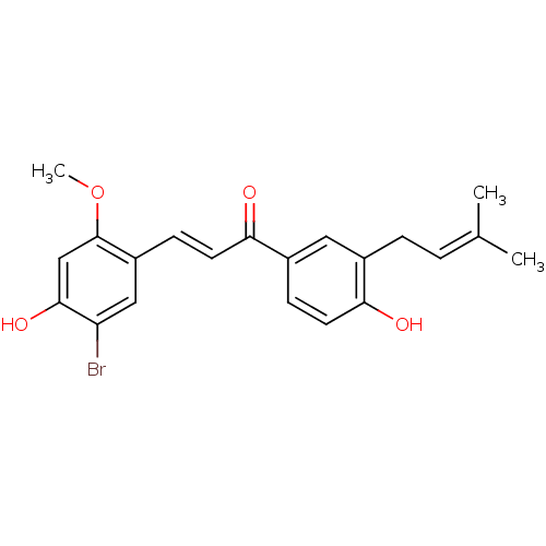 Chemical structure of BindingDB Monomer ID 50344589