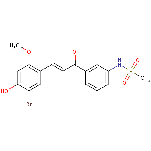 Chemical structure of BindingDB Monomer ID 50344592