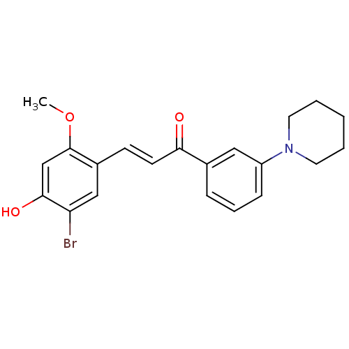 Chemical structure of BindingDB Monomer ID 50344595