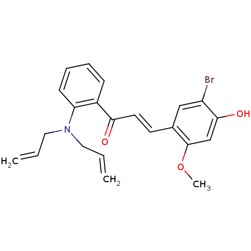 Chemical structure of BindingDB Monomer ID 50344599