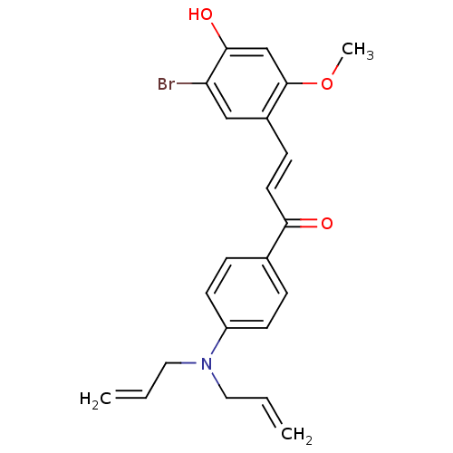 Chemical structure of BindingDB Monomer ID 50344600