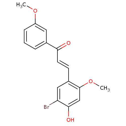 Chemical structure of BindingDB Monomer ID 50344619