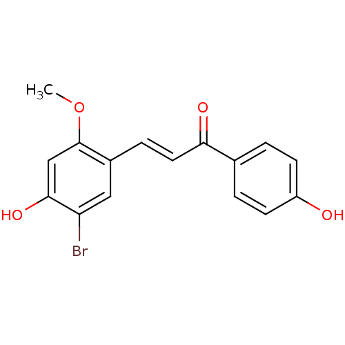 Chemical structure of BindingDB Monomer ID 50344621