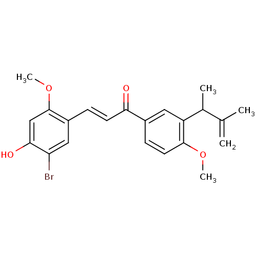 Chemical structure of BindingDB Monomer ID 50344623
