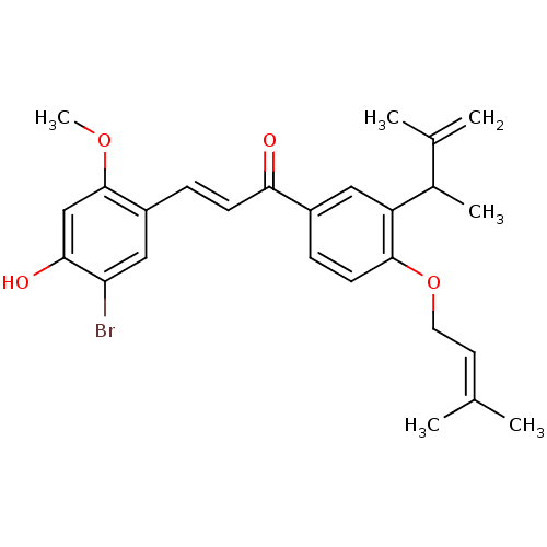 Chemical structure of BindingDB Monomer ID 50344624