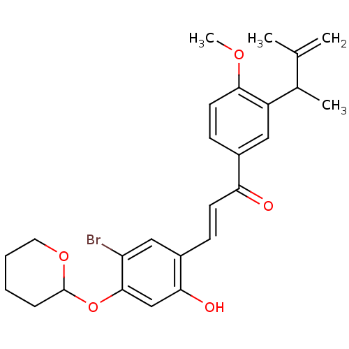 Chemical structure of BindingDB Monomer ID 50344627