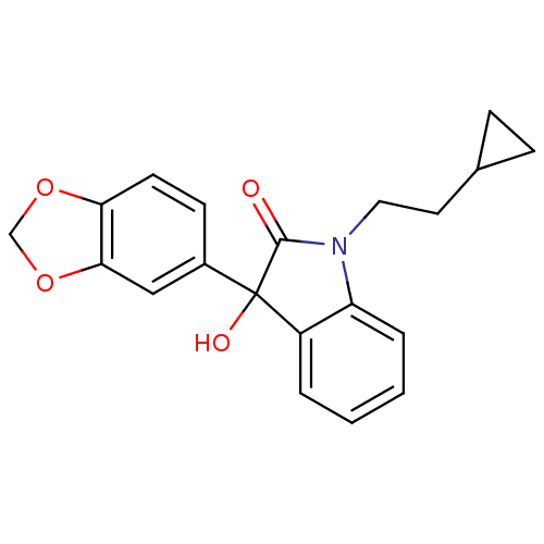 Chemical structure of BindingDB Monomer ID 50344834