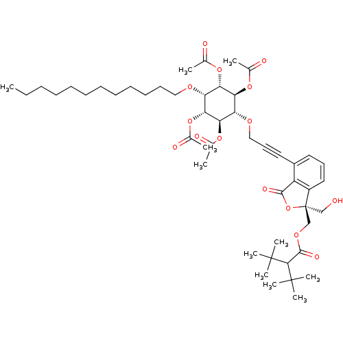 Chemical structure of BindingDB Monomer ID 50345026