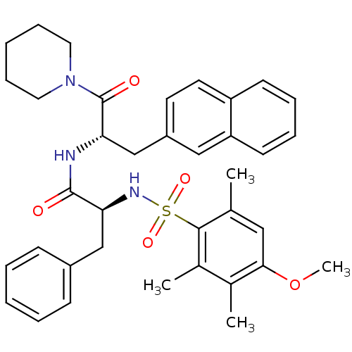 Chemical structure of BindingDB Monomer ID 50345066