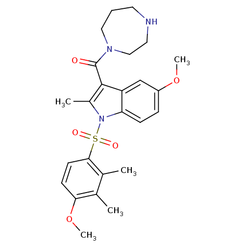 Chemical structure of BindingDB Monomer ID 50345068