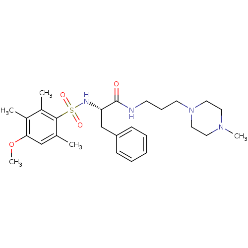 Chemical structure of BindingDB Monomer ID 50345071