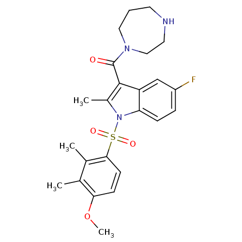 Chemical structure of BindingDB Monomer ID 50345081