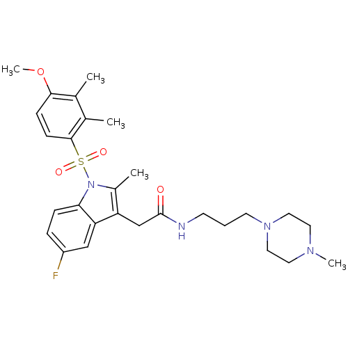 Chemical structure of BindingDB Monomer ID 50345083