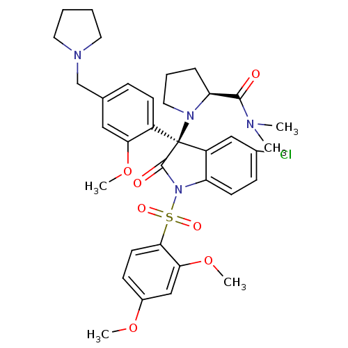 Chemical structure of BindingDB Monomer ID 50345129