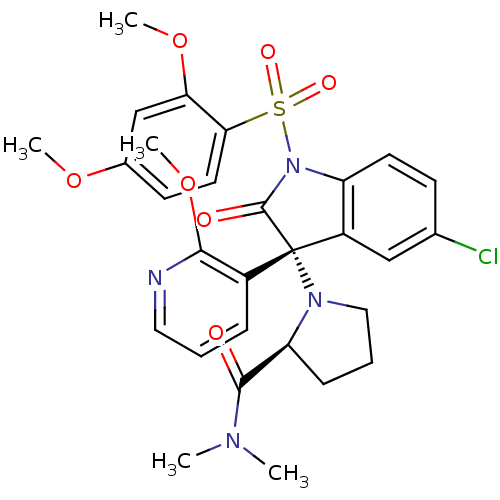 Chemical structure of BindingDB Monomer ID 50345144