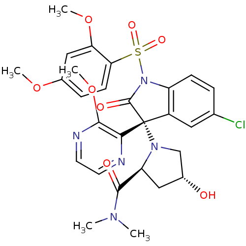Chemical structure of BindingDB Monomer ID 50345146