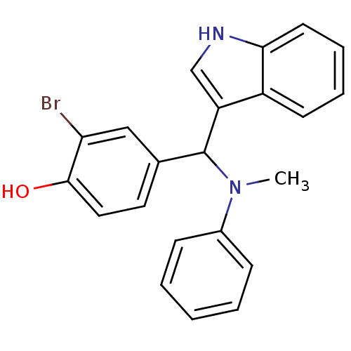 Chemical structure of BindingDB Monomer ID 50345173