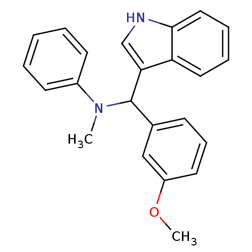 Chemical structure of BindingDB Monomer ID 50345174