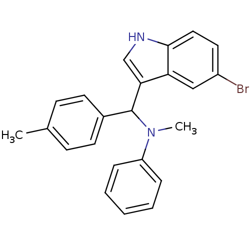 Chemical structure of BindingDB Monomer ID 50345183