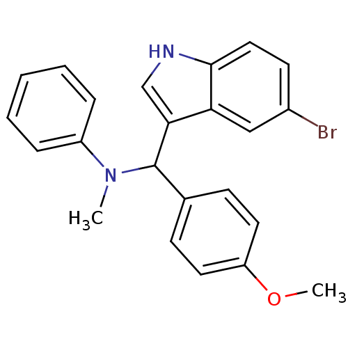 Chemical structure of BindingDB Monomer ID 50345184