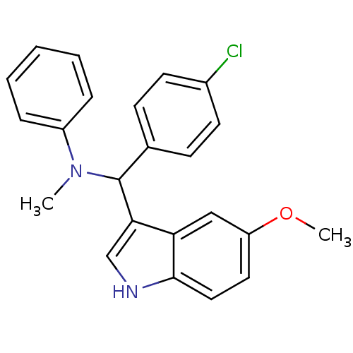 Chemical structure of BindingDB Monomer ID 50345185