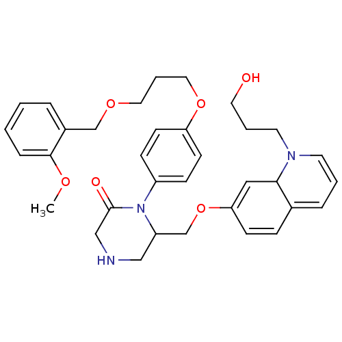 Chemical structure of BindingDB Monomer ID 50345194